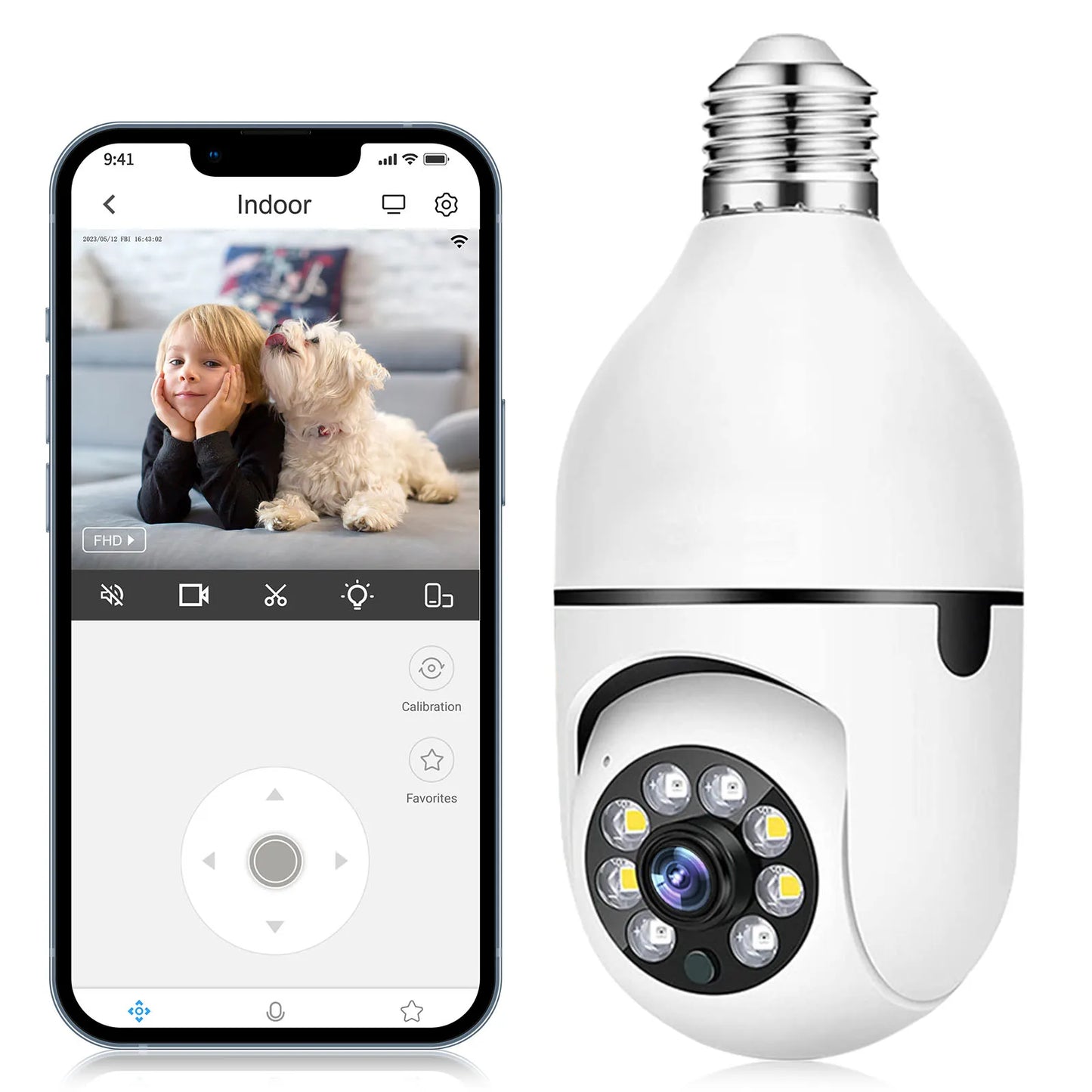 3MP Wifi IP Camera Surveillance Video 4X Digital Zoom CCTV Security Wireless Outdoor Monitor Audio Night Vision Human Detection