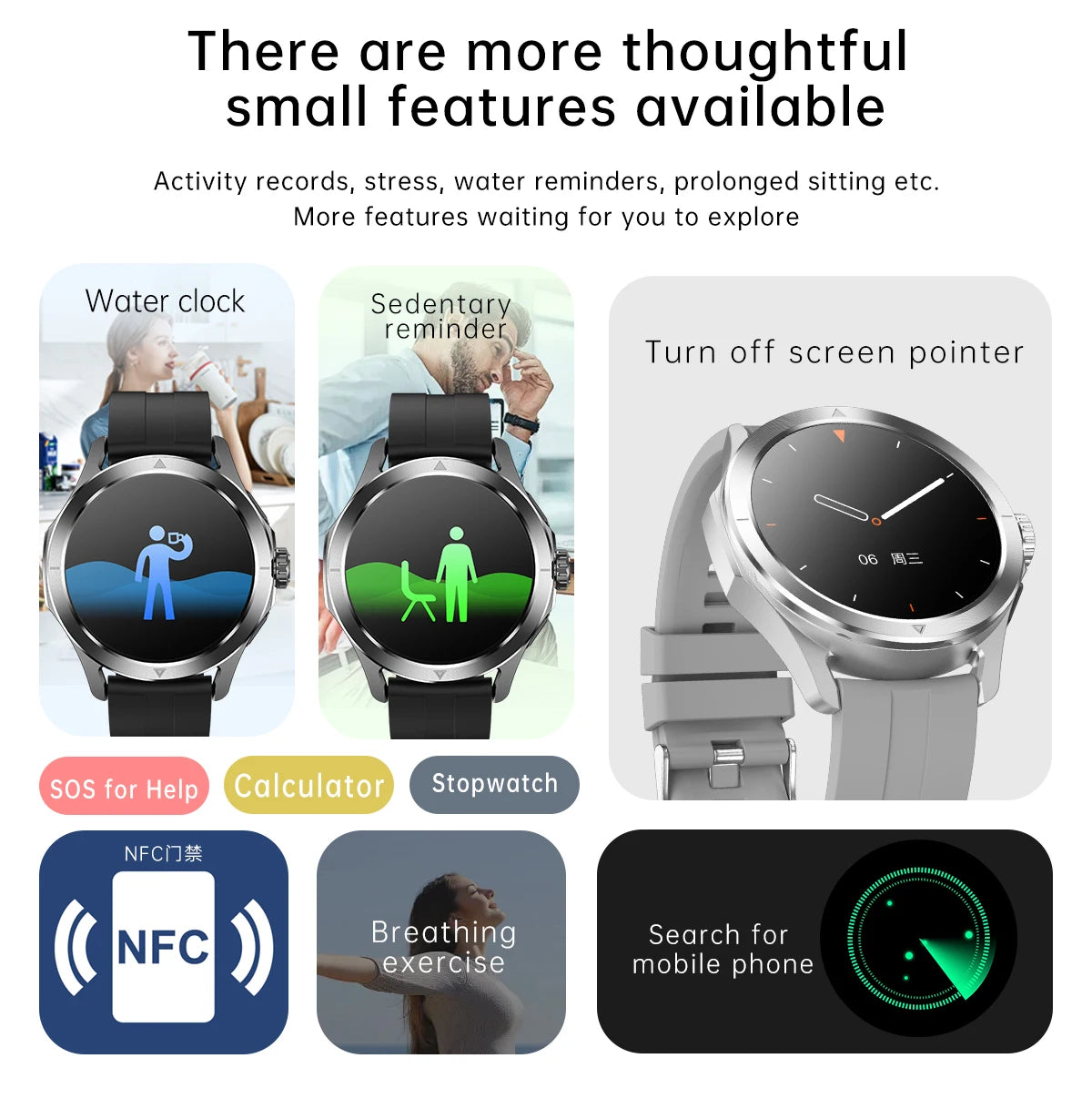S4 Ultra Smart Bracelet Men Watch For Xiaomi  AMOLED HD Screen Bluetooth Call GPS Trajectory NFC Heart Rate Compass SmartWatches