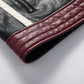 Men's PU leather coat thickened biker jacket