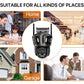 Three Screen WIFI IP Camera Outdoor 4K Dual Lens PTZ Camera Ai Human Detection IP66 Waterproof CCTV Video Security Camera iCsee