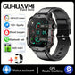 Military GPS Tracker Smart Watch Men IP68 5ATM Outdoor Sports Fitness Tracker Health Monitor 1.96" BT Call Smartwatch For Xiaomi