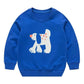 2025 New Autumn Boys Sweatshirts Cotton Kids Hoodies Casual Cartoon Printting Shirts Baby Boy Clothing 2-7 Years Children Tops