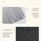Self-Heating Pet Pads Blanket Puppy Pad Warm Cushion Mat for Cats Dogs Washable Pets with Thermal Body Heat Reflecting Core Pad