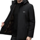 Vintage Black Brown Real Cowhide Genuine Leather Jacket Real Fur Men's Leather Jacket Bomber Men Leather Jacket Motorcycle Coat