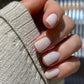 24pcs Short Square Fake Nails Colorful French False Nails Detachable Ballerina Full Cover Nails Tips Press on Nails