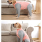 Dog Recovery Suit Pet Home Wear Pajamas High-elastic Breathable Dog Jumpsuit Pet Operative Protection Long Sleeves Bodysuit