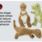 Pets Dog Chew Stuffed Funny Dinosaur Shape Cats Corn Wool Vocal Toy Apply To Training Exercise Simulation Animal Chihuahua Toys