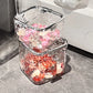 Laundry Powder Container Laundry Pods Organizer Washing Capsules Holder Cotton Swab Organization with Lid Desktop Storage Box