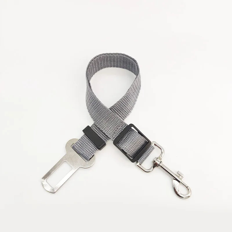 Dog Car Seat Belt Safety Protector Travel Pets Accessories Dog Leash Collar Breakaway Solid Car Harness