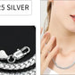 18K Gold color Silver Color 6mm Full Sideways Necklace 8/18/20/24 Inch Chain For Woman Men Fashion Wedding Engagement Jewelry