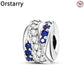 New Original 925 Sterling Silver Beads Pendant Fit Pandora Charm Bracelet Butterfly Moon Star Luminous DIY Jewelry Making