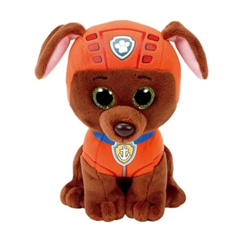 15cm Paw Patrol Cute Cartoon Dog Plush Dolls Soft Stuffed Plush Pendant Toys Chase Marshall Rocky Skye Rubble Child Gifts