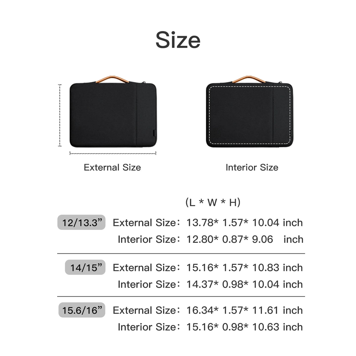 Laptop Case 12 13 15.4 15.6 inch Carrying Sleeve For Macbook Air M2 13.3 Pro M3 14 M1 Cover Huawei Xiaomi Dell Lenovo Shell BAG