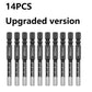 7Pcs 6mm Dry Diamond Drill Bits Set Vacuum Brazed Core Drill Bit Kit Quick Change Hex Shank for Porcelain Granite Tile Marble
