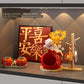 Haibeihai Lucky Cat Key Storage Entrance Decoration Home Living Room Desktop Pachira Macrocarpa Entrance Decorations
