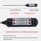 Food Baking Digital Kitchen Thermometer Electronic Probe Type Liquid Barbecue BBQ Temperature Measuring Pen
