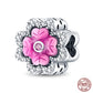 Fit Pandora 925 Original Bracelet 925 Silver Plate Flower Bird Series Charms Beads For Women Fashion DIY Jewelry Gifts Making