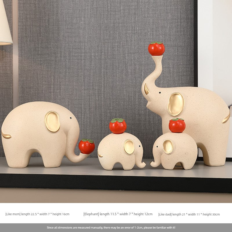 Niche Style Living Room New House Housewarming Gift Elephant Ornaments