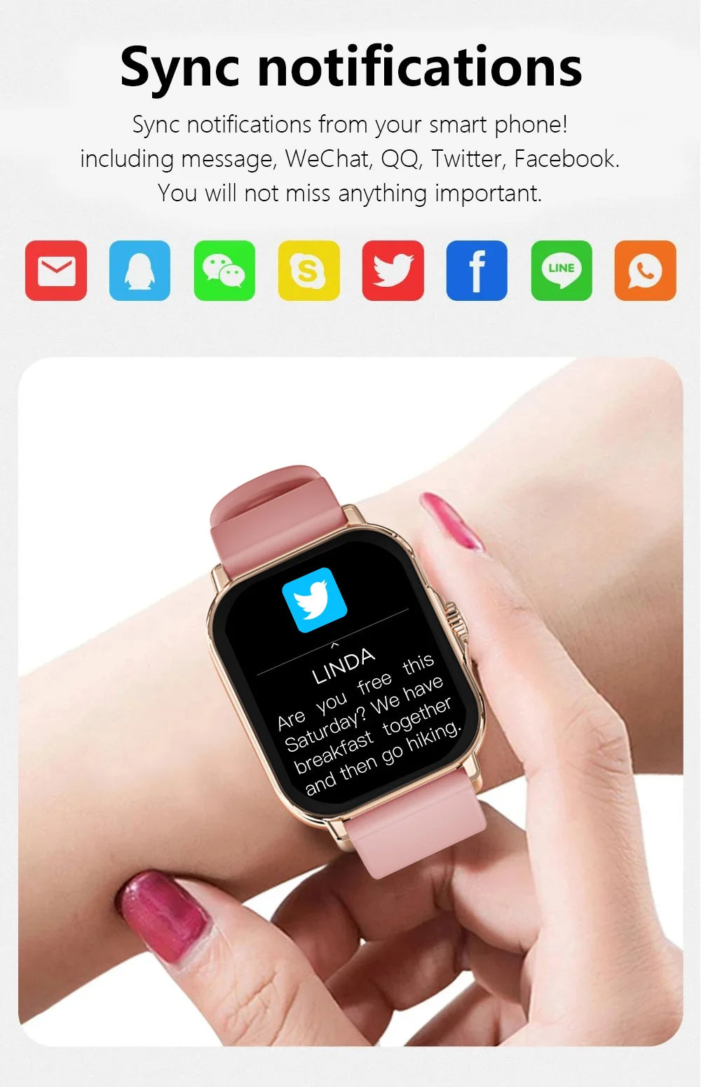 New Smart Watch For Men Women Gift Full Touch Screen Sport Fitness Watches BT Call Digital Smartwatch Wristwatch