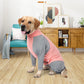 Dog Recovery Suit Pet Home Wear Pajamas High-elastic Breathable Dog Jumpsuit Pet Operative Protection Long Sleeves Bodysuit