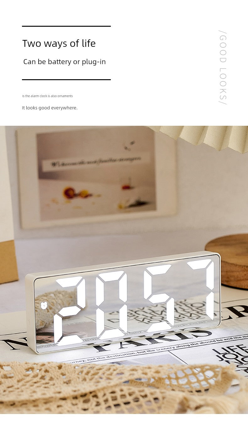 Led Student Dormitory E-Sports Office Room Clock