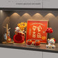 Haibeihai Lucky Cat Key Storage Entrance Decoration Home Living Room Desktop Pachira Macrocarpa Entrance Decorations
