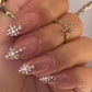 24Pcs Ballerina Press On Nail Tips Oval Head False Nails Almond Artificial Fake Nails With Glue Full Cover Press Manicure Tools