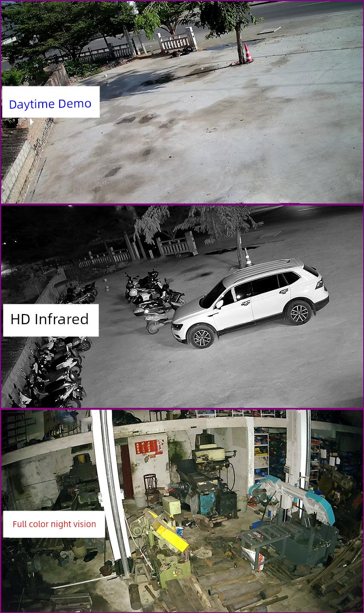 Direct-Connected TV Monitor Analog Camera Full Set of Equipment For Home Outdoor Closed-Circuit Old Wired Probe