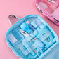 Baby Care Bag Set Baby Nose Suction Device Nail Clipper Thermometer 13 Piece Set Daily Cleaning and Care Kit Healthcare Kits