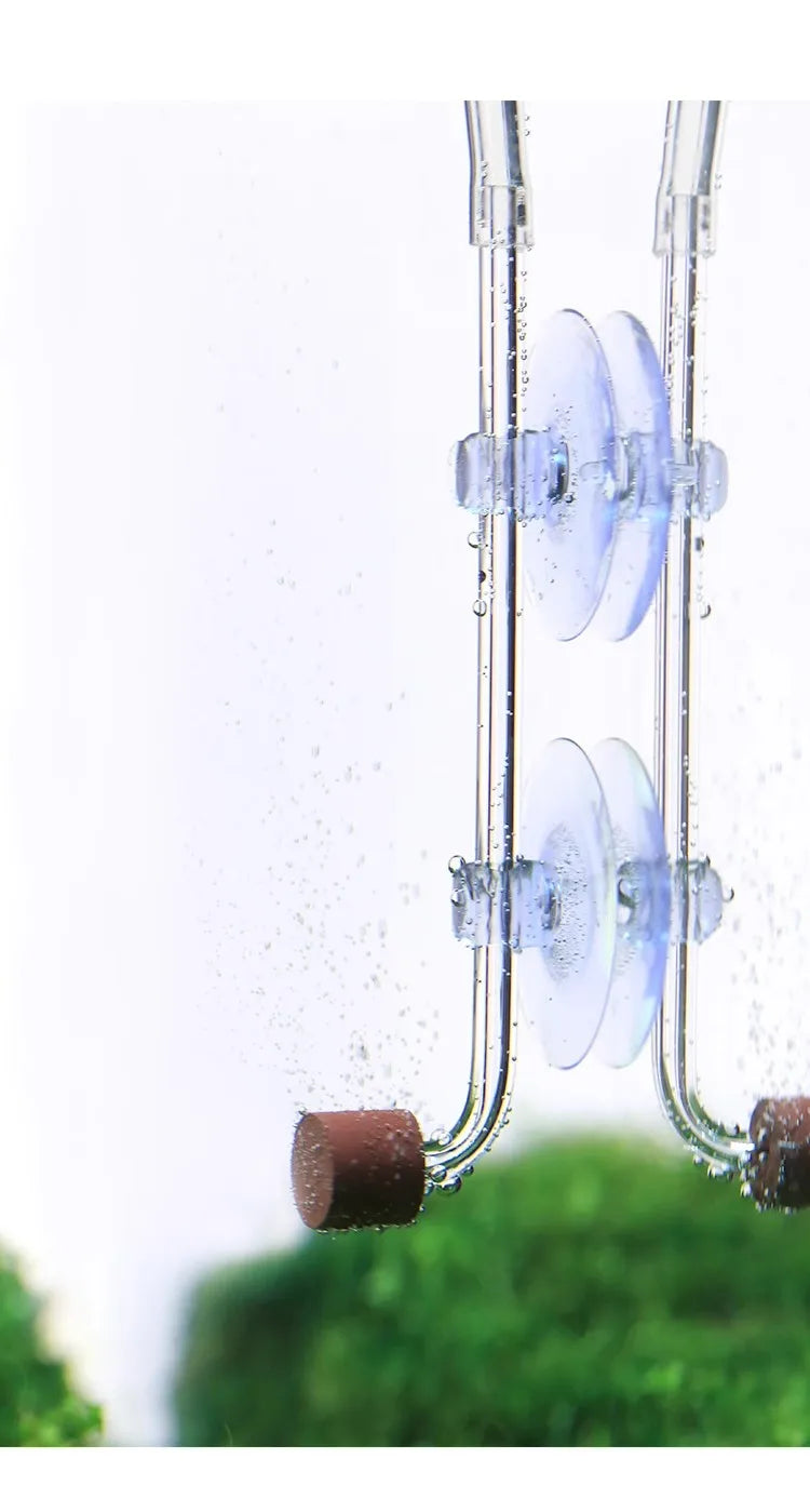 CO2 Diffuser For Aquarium Bubble Generator Twinstar Style Atomizer Acrylic Fishing Equipment Tank Plant Accessory System Mini