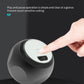 Mini Portable Metal Speaker Metallic Wireless Bluetooth Speaker TWS Stereo Indoor/Outdoor Portable Subwoofer Compact Speaker