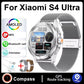 S4 Ultra Smart Bracelet Men Watch For Xiaomi  AMOLED HD Screen Bluetooth Call GPS Trajectory NFC Heart Rate Compass SmartWatches