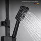 Copper Constant Temperature Black For Home Supercharged Shower Head