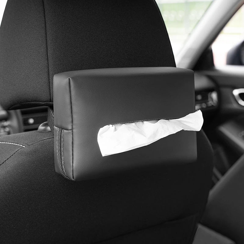Car tissue box, sunshade seat backrest suspension tissue box, car armrest box, tissue storage box, car storage and organization