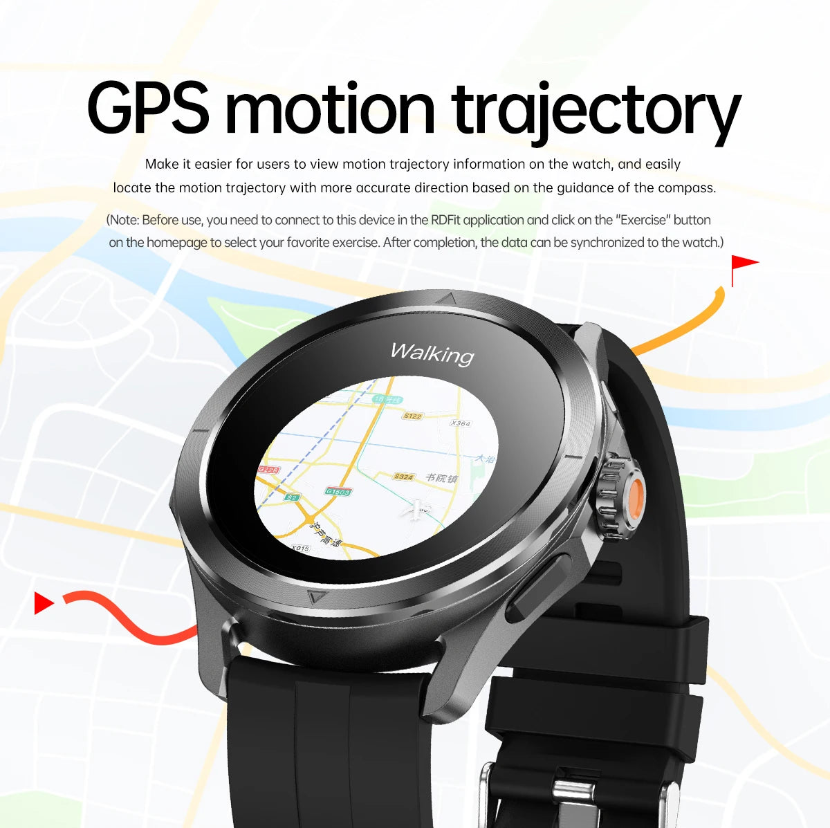 S4 Ultra Smart Bracelet Men Watch For Xiaomi  AMOLED HD Screen Bluetooth Call GPS Trajectory NFC Heart Rate Compass SmartWatches