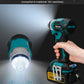 688N.m 8-Speed 1/4'' Brushless Electric Screwdriver Cordless Screwdriver Electric Drill Impact Driver Kit for Makita 18V Battery