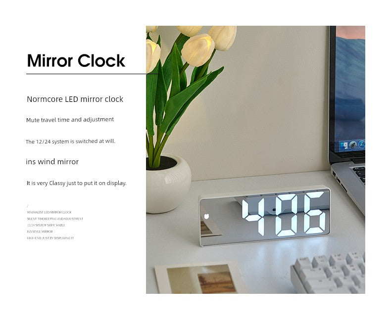 Led Student Dormitory E-Sports Office Room Clock