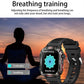 New For Huawei Xiaomi Military GPS Smart Watch Men Flashlight Compass Waterproof Outdoor Sport Tracker Bluetooth Call Smartwatch