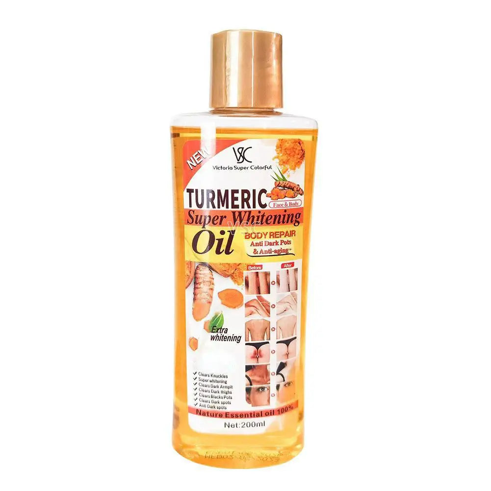 Turmeric Essential Oil Facial Body Massage Moisturizing Diffuser Aromatherapy Face Body Care Smoothing Body face Skin Care 200ml