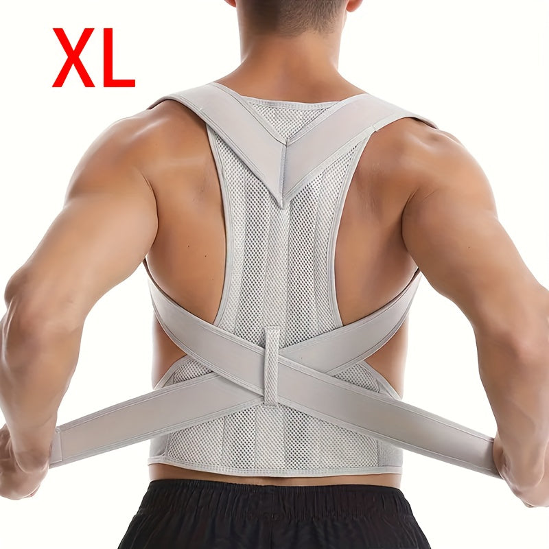 Unisex Posture Corrector, Shoulder Corrector, Adjustable Full Back Support, Relieves Upper And Lower Back Pain - Scoliosis, Improves Back Posture And Provides Lumbar Support, Maintains Perfect Posture
